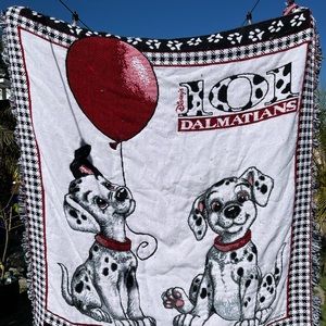 101 Dalmatian Knit Blanket